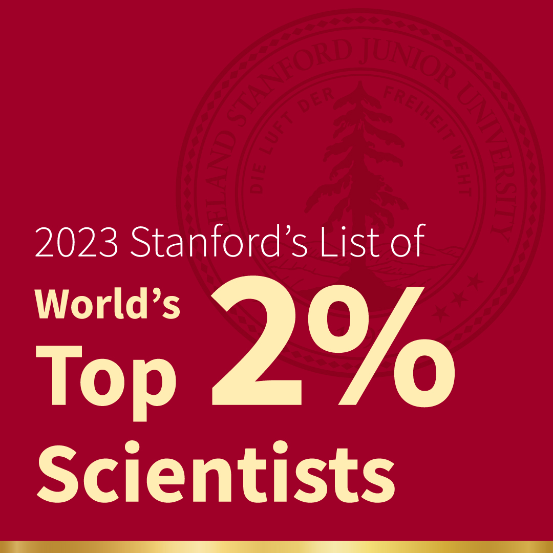 2023 Stanford’s List of World’s Top 2% Scientists