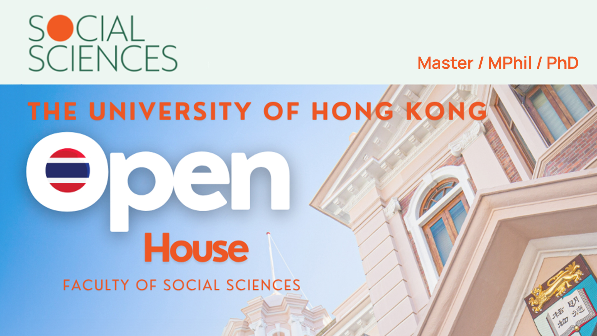 Postgraduate Studies Info Session in Bangkok