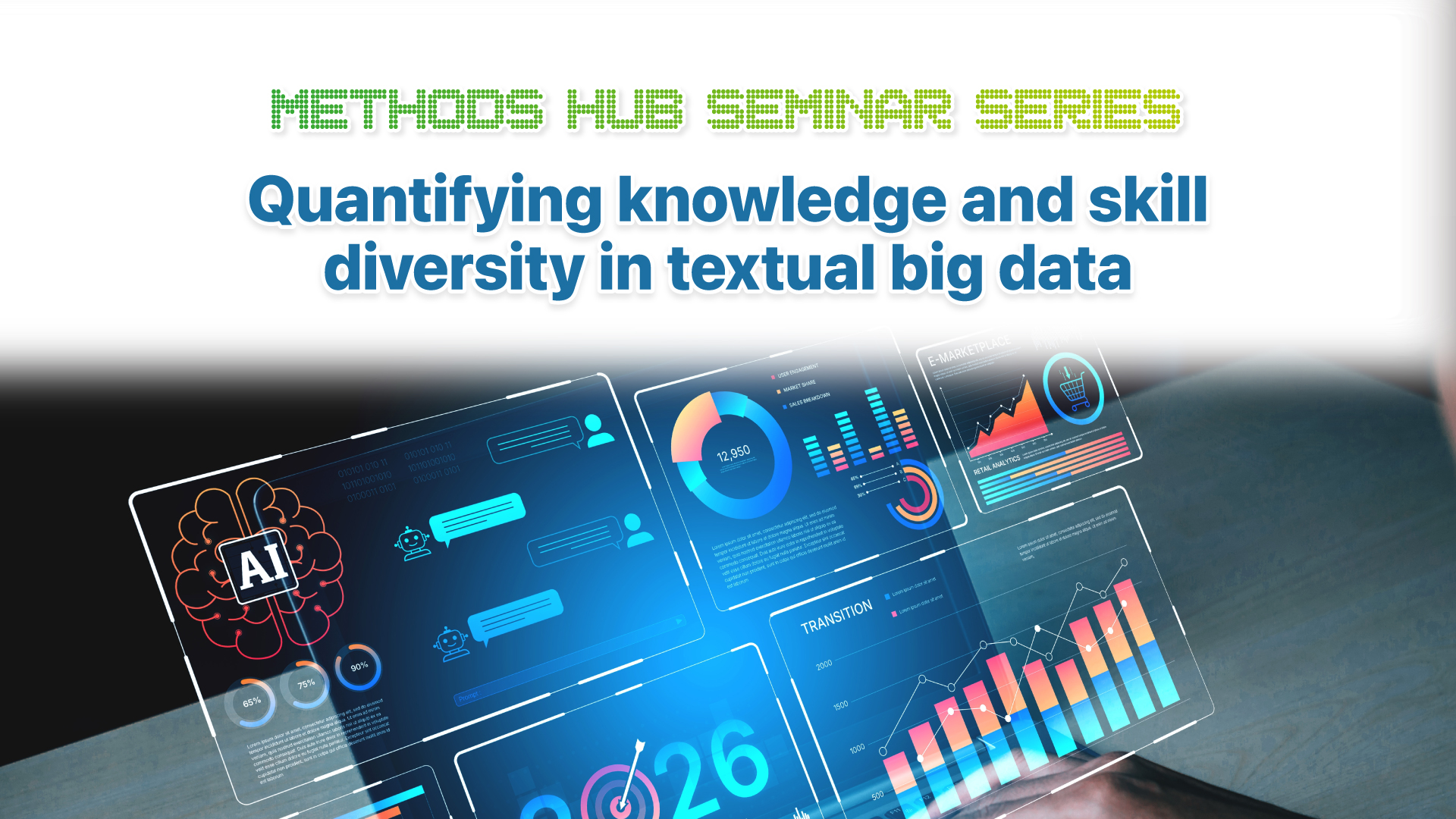 [May 28] Methods Hub Seminar Series: Quantifying knowledge and skill diversity in textual big data